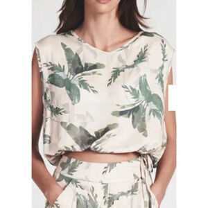 One Teaspoon Wasteland Top Khaki size XS Viscose